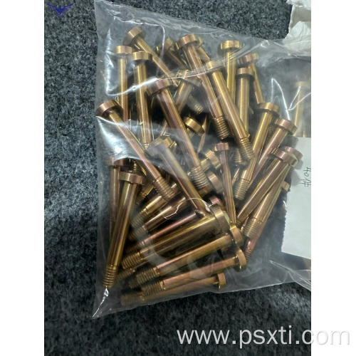 Wholesale OEM Anodized Colours Titanium Screw